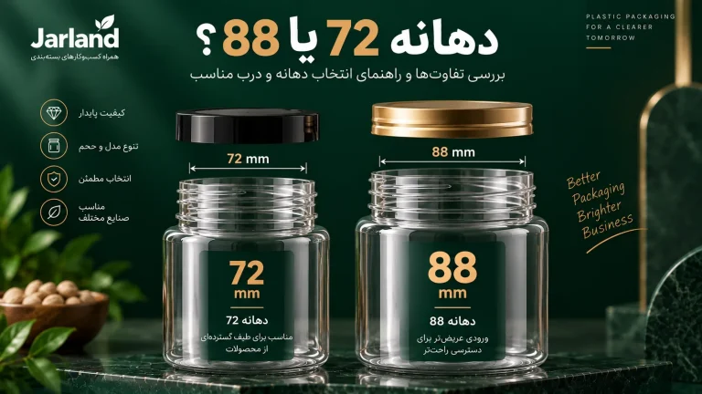 دهانه 72 و 88 جار چه تفاوتی دارند؟ راهنمای انتخاب دهانه و درب مناسب